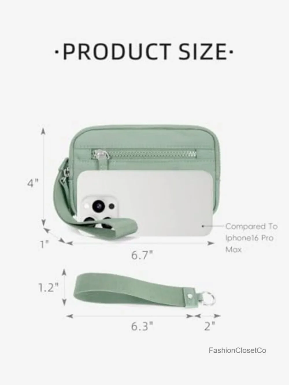 RFID Blocking Quilted Nylon Wristlet Wallet, Card Holder for Travel & Everyday
